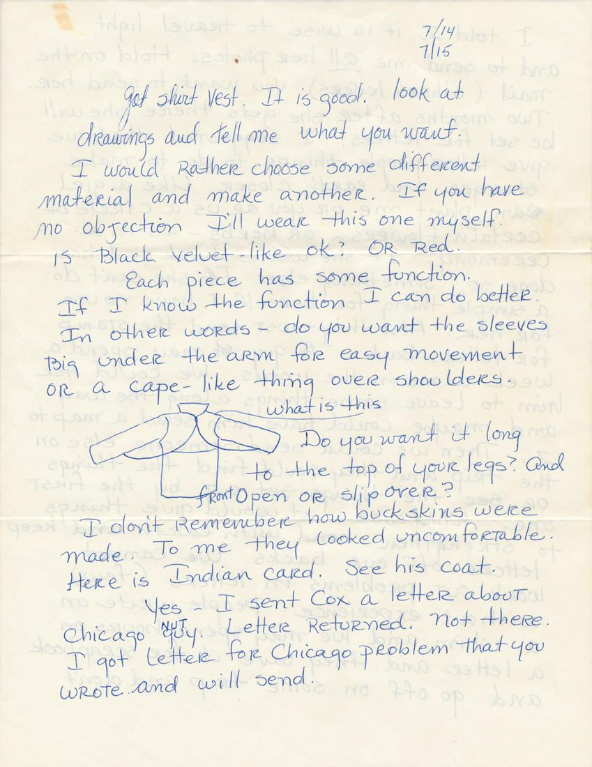 LYNETTE "SQUEAKY" FROMME WRITES TO CHARLES MANSON: (b. 1948) "Squeaky", follower of Charles Manson, later attempted to assassinate President Gerald Ford, failing to get a shot off when her gun jammed. Fine content heavily-illustrated A.L.S. with her i