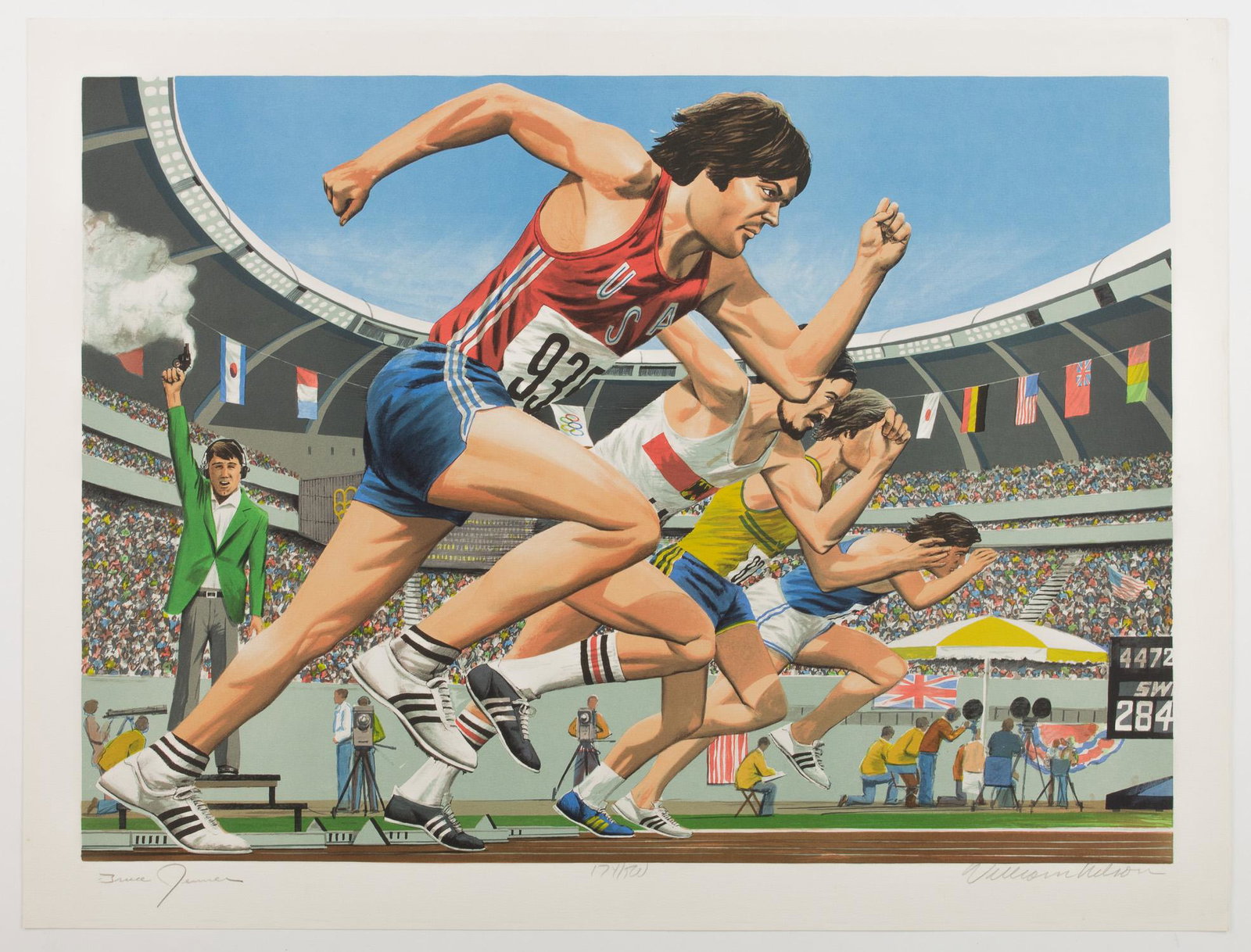 BRUCE (CAITLYN) JENNER: (b. 1949) American athlete and winner of the men's decathlon event at the 1976 Summer Olympics in Montreal Jenner publicly came out as a trans woman in April 2015 becoming one of the most famous trans