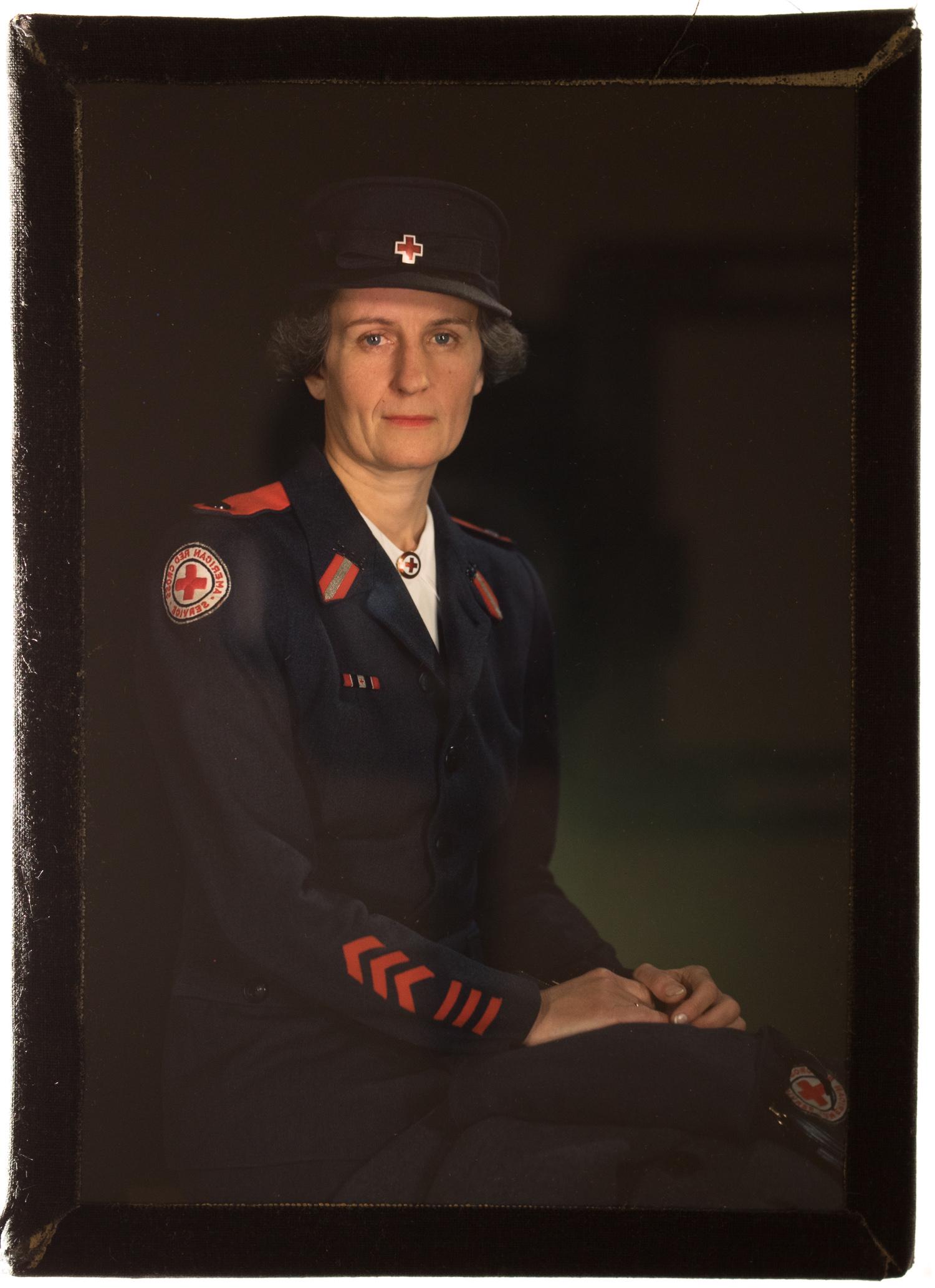 ARCHIVE OF MARGARET SLOAN COLT, DEPUTY COMMISSIONER OF: MARGARET SLOAN COLT (1898 - 1986) Deputy Commissioner of the American Red Cross in London during World War II, who began serving with the American Red Cross during the First World War, and who visited