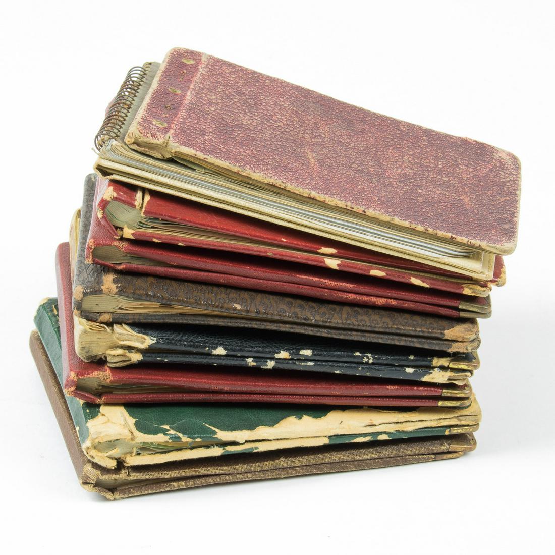 ENTERTAINERS OF THE THIRTIES AND FORTIES: Large lot of autograph albums, all ca. 1930â€™s and 1940â€™s, obviously picked-over a bit but including the signatures of SOPHIE TUCKER, CARMEN MIRANDE (closely-cut), EDDIE CANTOR, PATTY AND