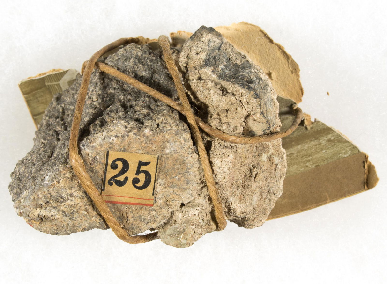 RUBBLE FROM 'JOHN BROWN'S FORT': (1800 - 1859) American abolitionist who became obsessed with idea of abolishing slavery by force, massacred five slavery adherents at Pottawatomie, seized the arsenal at Harpers Ferry and was hanged f