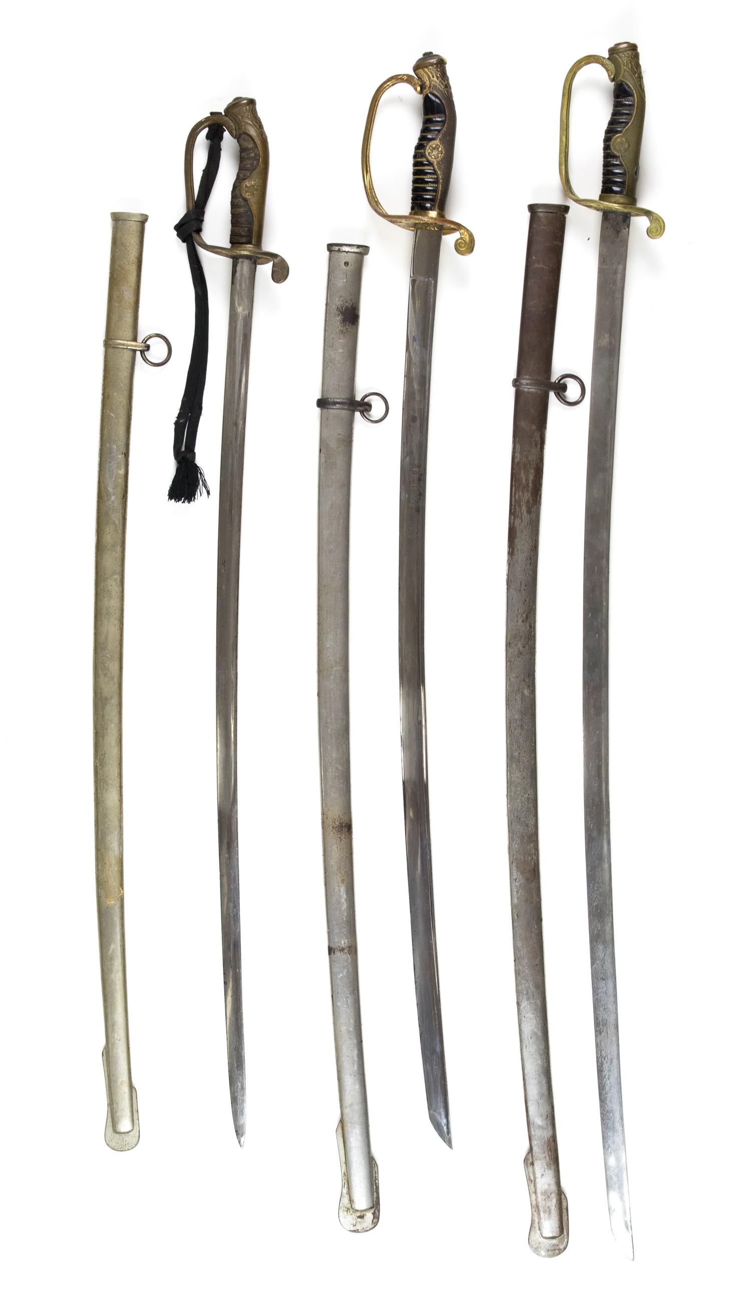 UNMARKED GERMAN SABERS (3) (1 of 8)