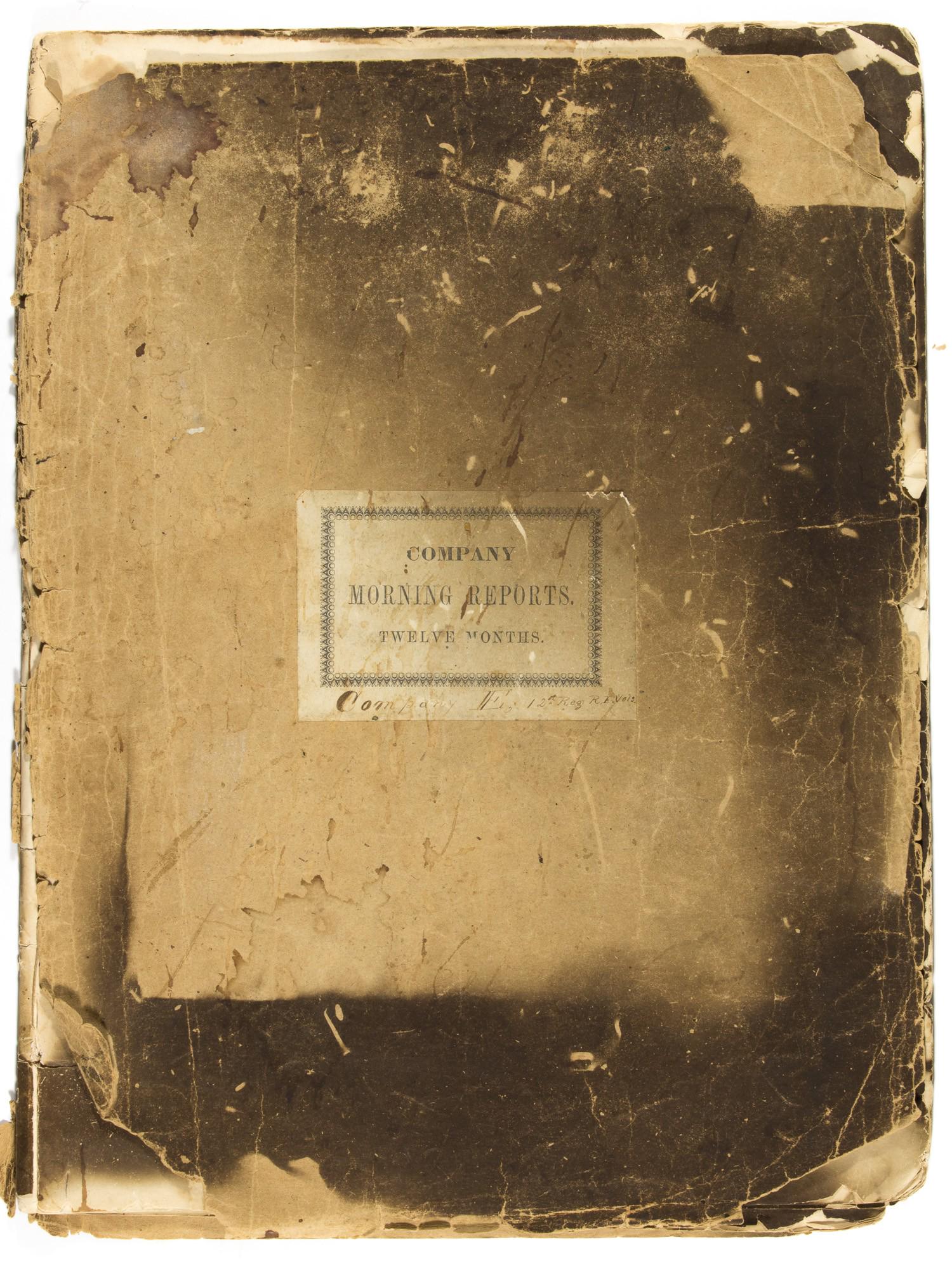 12TH RHODE ISLAND COMPANY MORNING REPORTS JOURNAL (1 of 4)