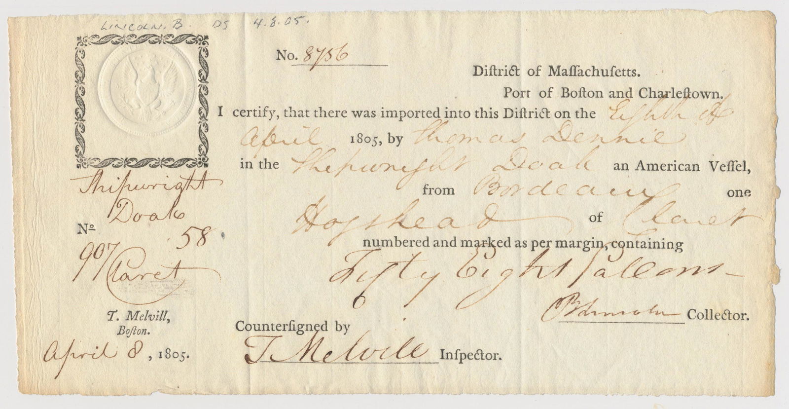 BENJAMIN LINCOLN (1 of 1)