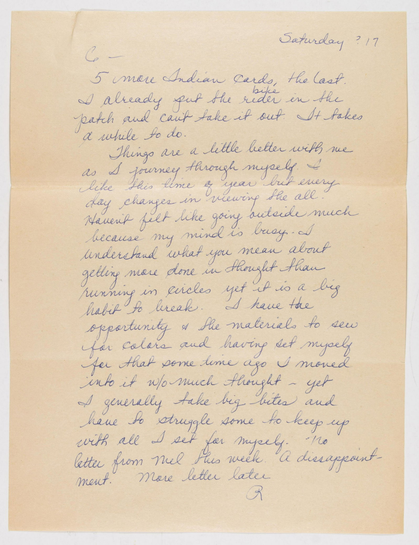 LYNETTE FROMME WRITES TO CHARLES MANSON: LYNETTE FROMME (b. 1948) 'Squeaky', a follower of Charles Manson, later attempted to assassinate President Gerald Ford, failing to get a shot off when her gun jammed. A.L.S. 'R' [for Red], 5pp. 4to., 
