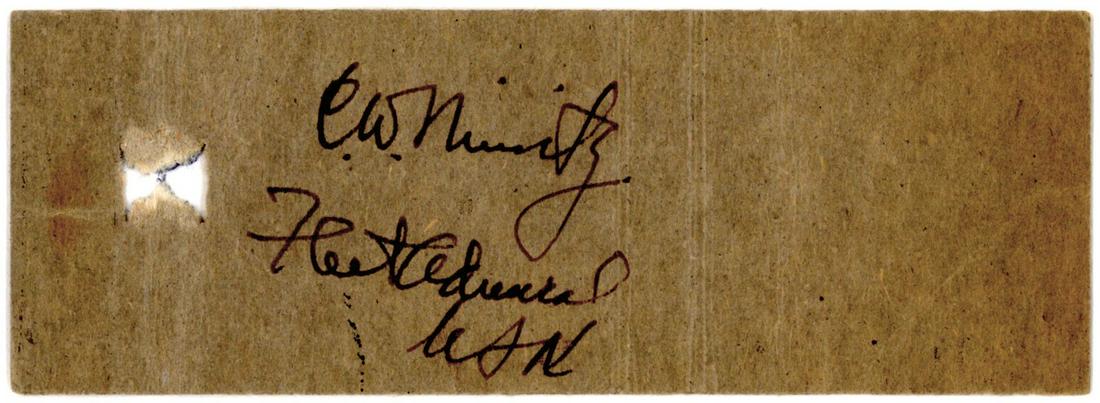 CHESTER W. NIMITZ (1 of 3)