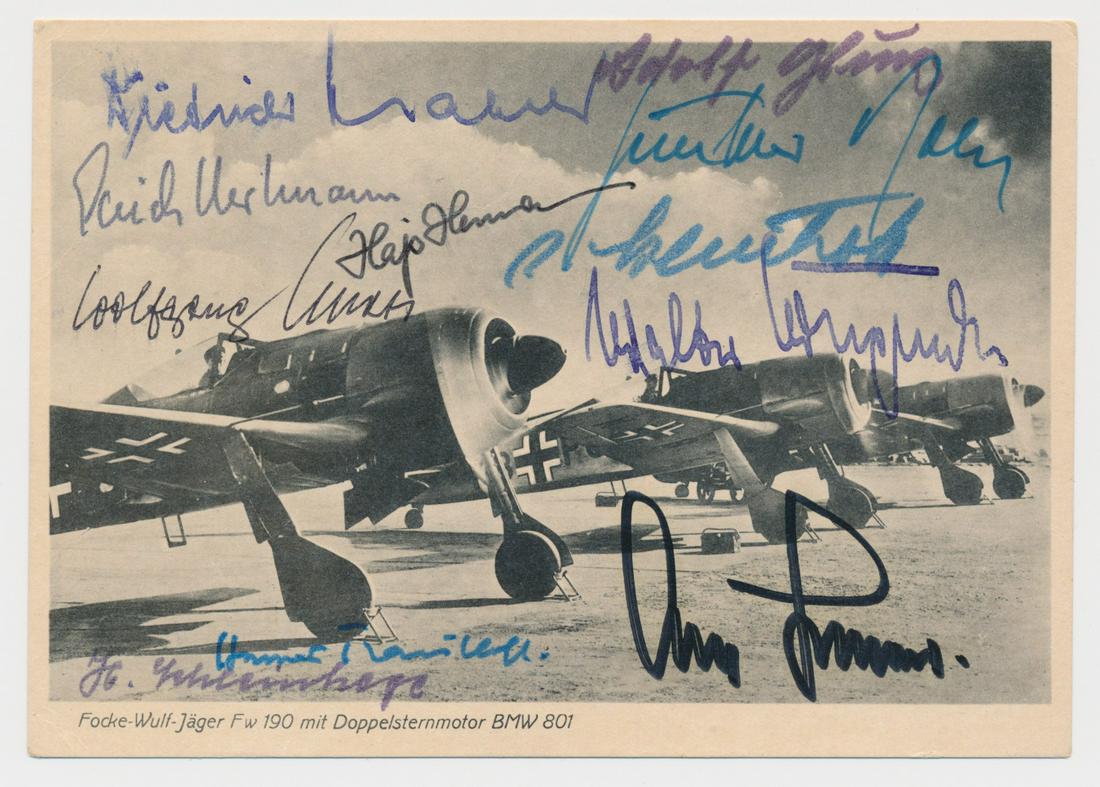 KNIGHTS CROSS RECIPIENTS SIGNED PHOTOGRAPH (1 of 1)