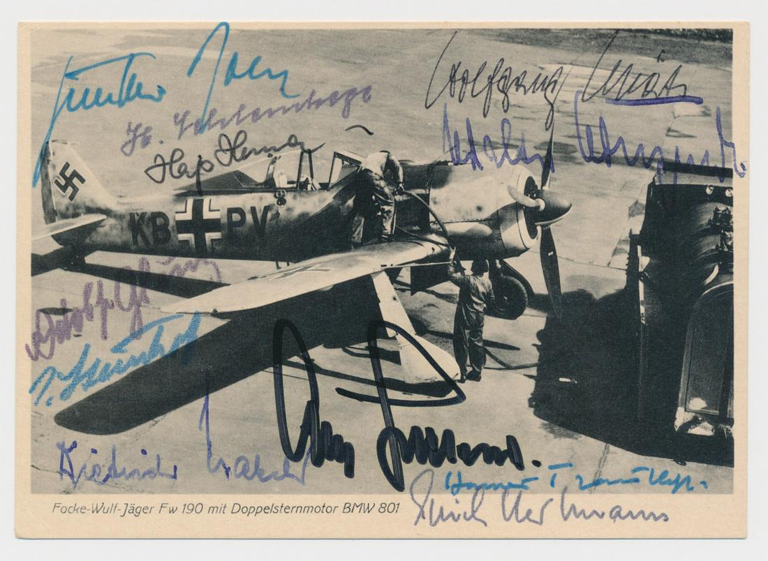 KNIGHTS CROSS RECIPIENTS SIGNED PHOTOGRAPH (1 of 1)