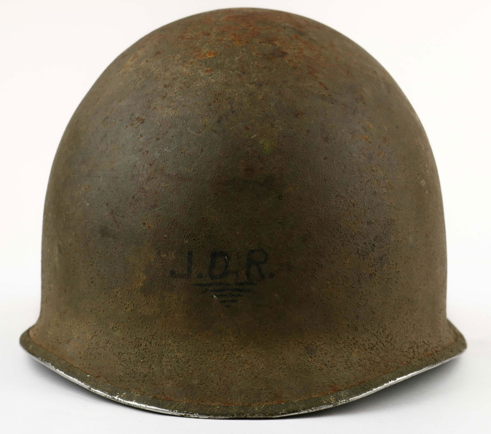 AMERICAN WORLD WAR II M-1 HELMET (1 of 6)
