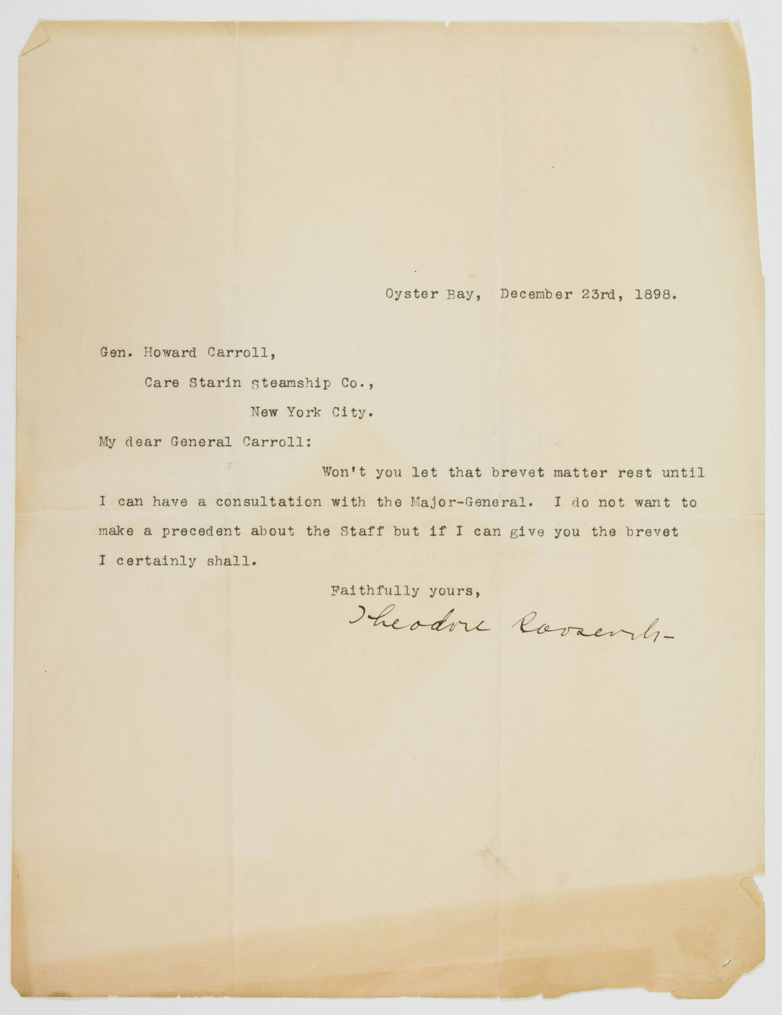 THEODORE ROOSEVELT (1 of 3)