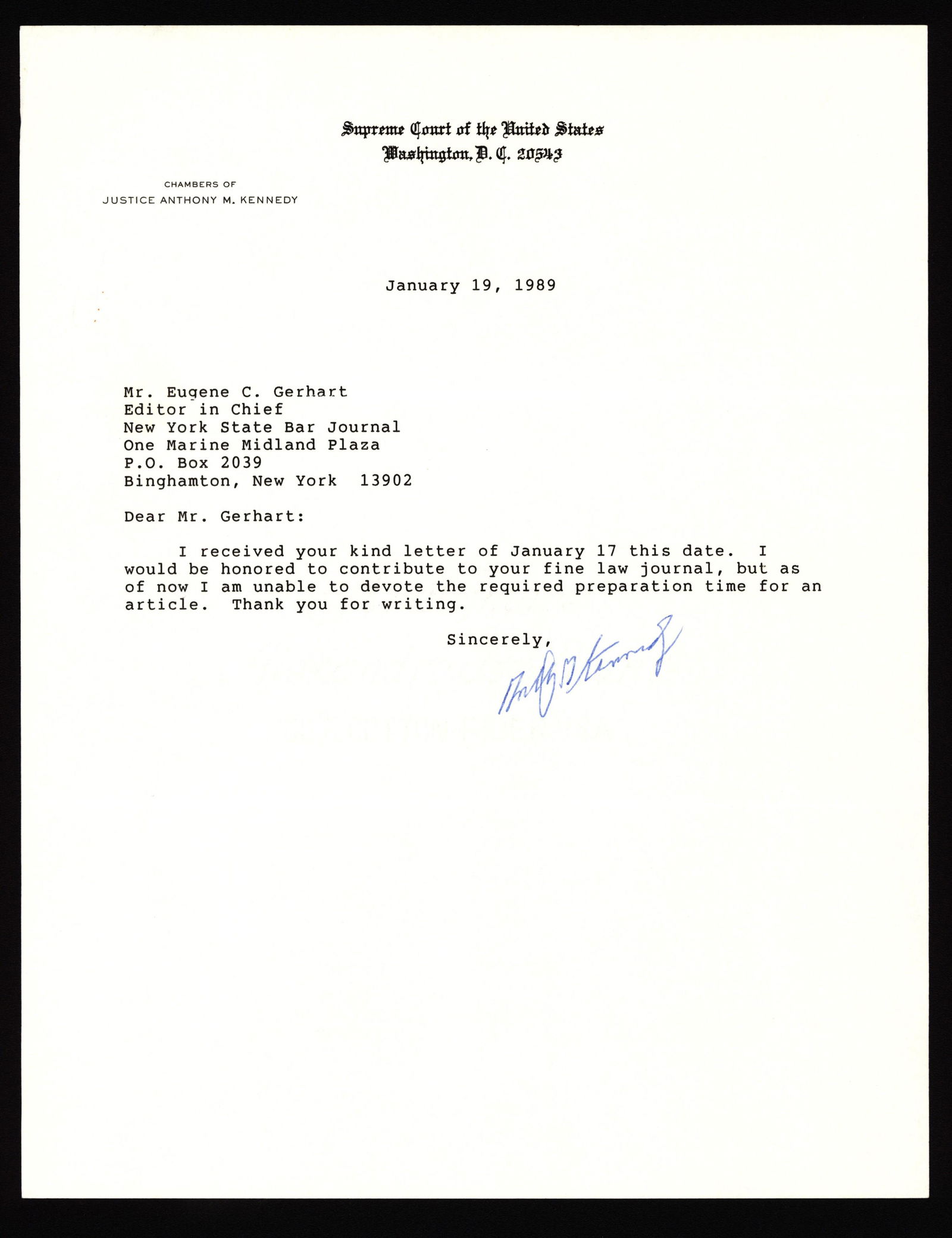 SUPREME COURT JUSTICES (3) (1 of 3)