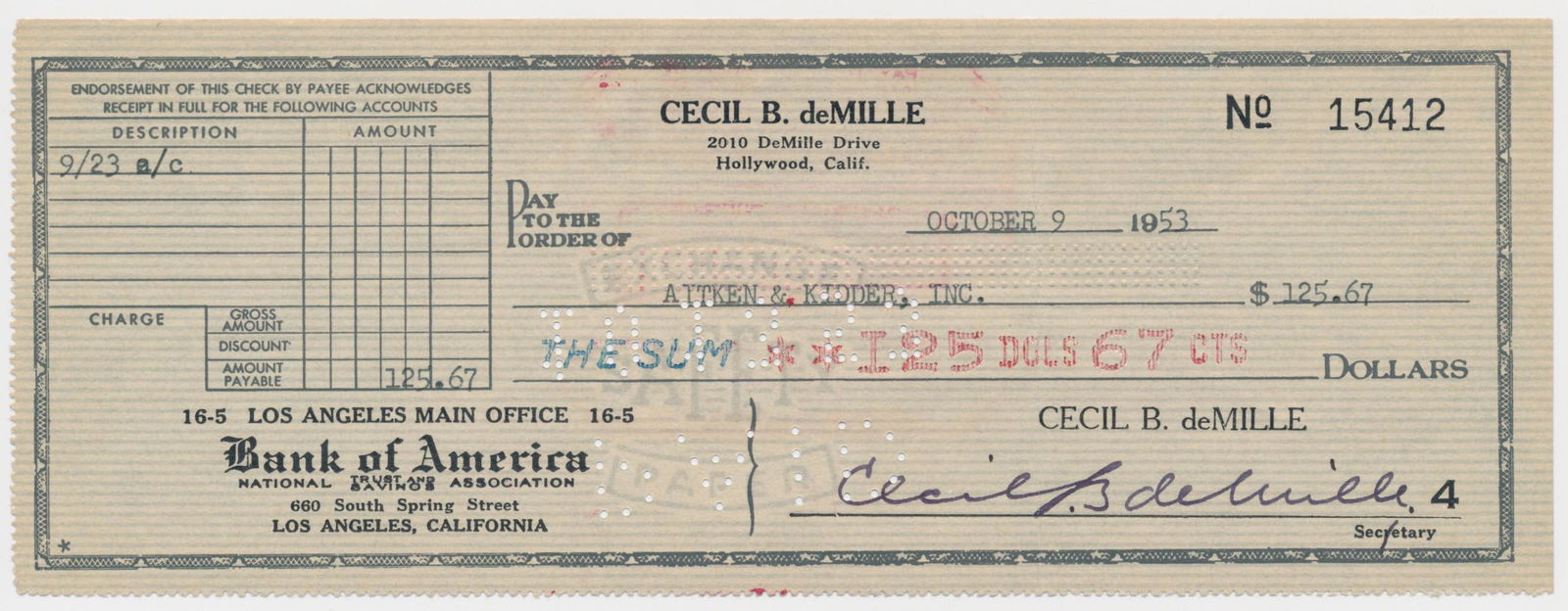 CECIL B. DEMILLE (1 of 1)