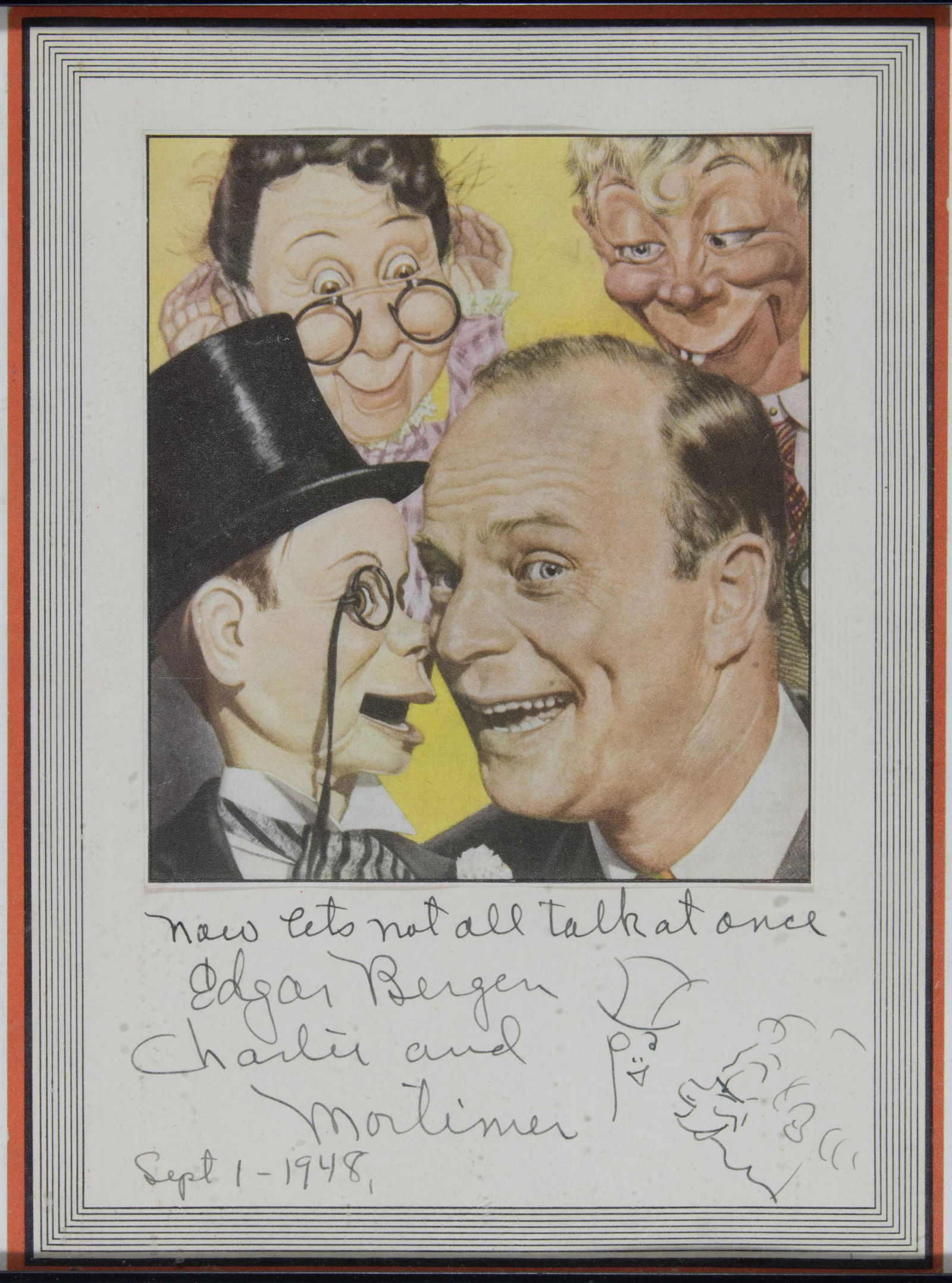EDGAR BERGEN (1 of 2)