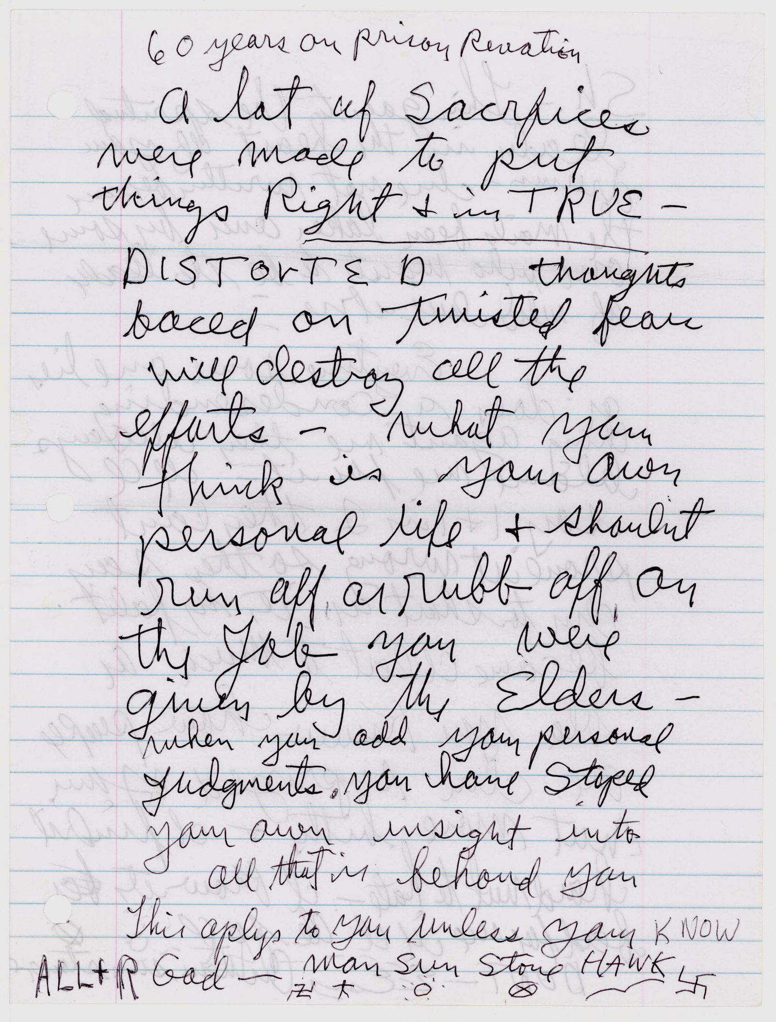 CHARLES MANSON (1 of 2)