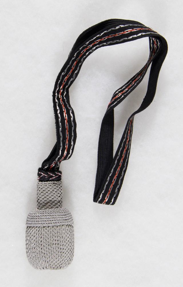 GERMAN POLICE BAYONET PORTEPEE: German Police Bayonet Portepee, one thread pulled near knot, else fine condition.
