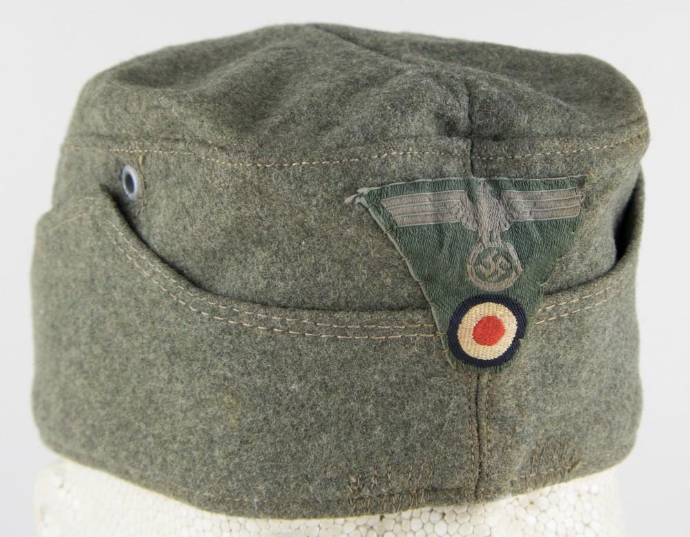 G.I. CAPTURED GERMAN M42 GARRISON CAP (0815) on Jan 26, 2023