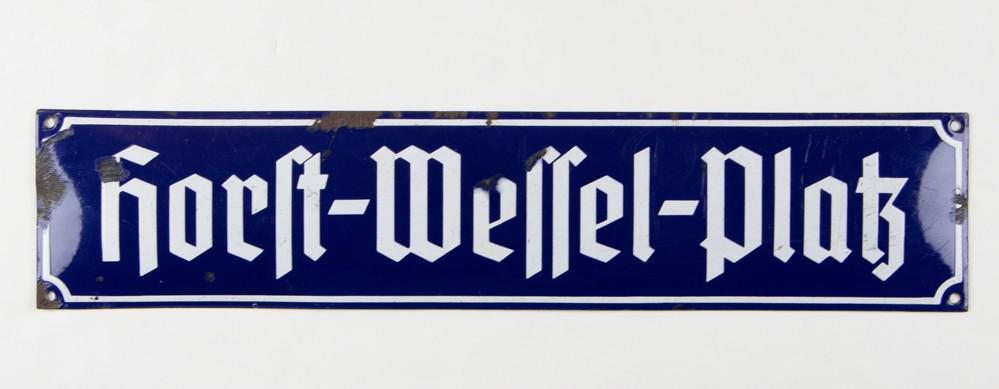 HORST WESSEL STREET SIGN (1 of 2)