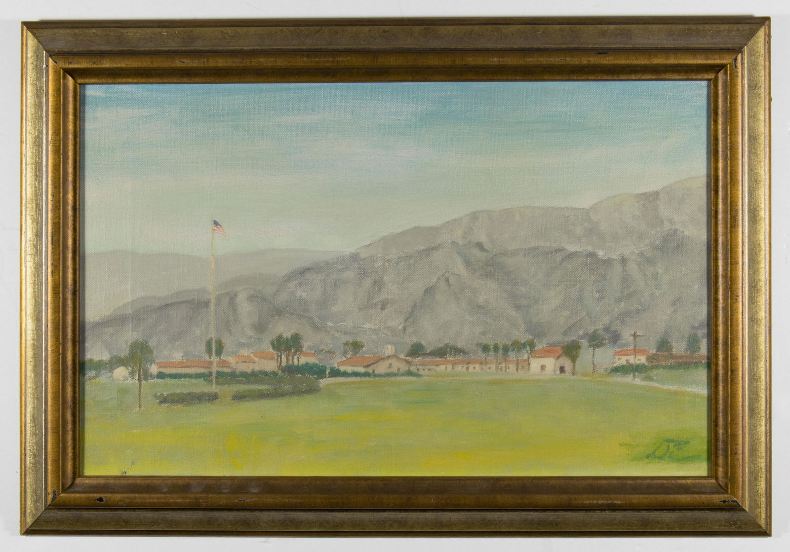 DWIGHT D. EISENHOWER ORIGINAL OIL PAINTING (1 of 3)