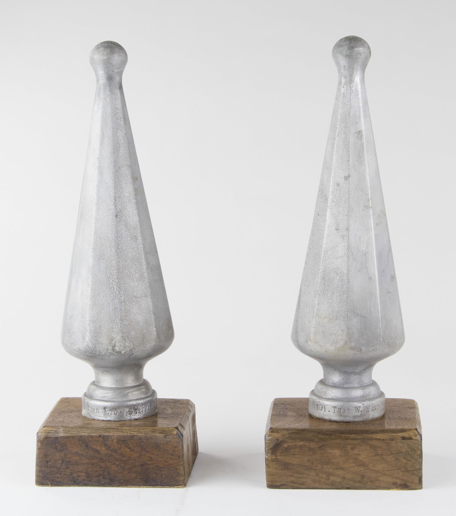 FINIALS MADE OF DURALUMIN FROM R101 AIRSHIP CRASH (1 of 4)