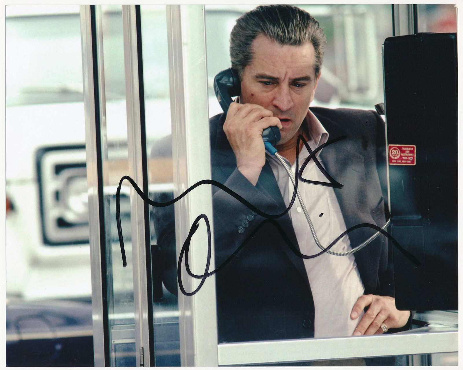 ROBERT DE NIRO: (b. 1943) American actor and producer, best known for his nine collaborations with filmmaker Martin Scorsese. De Niro is the recipient of numerous accolades, including two Academy Awards, a Golden Glo