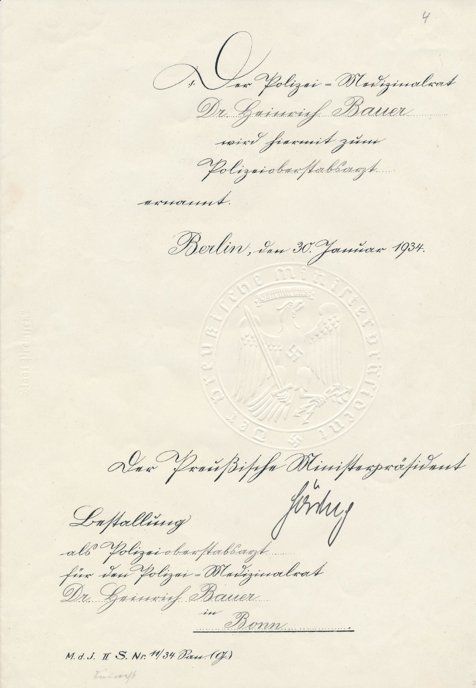 HERMANN GORING: (1893 - 1946) German politician who began his career as an ace in World War I, rose to become Hitler's right-hand man and head of the Luftwaffe, finally captured and committed suicide on the eve of hi