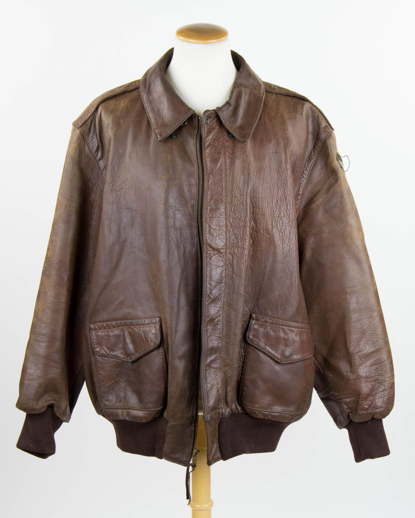 BRIGADIER GEN. ISAAC OTT'S A-2 FLIGHT JACKET (1 of 6)