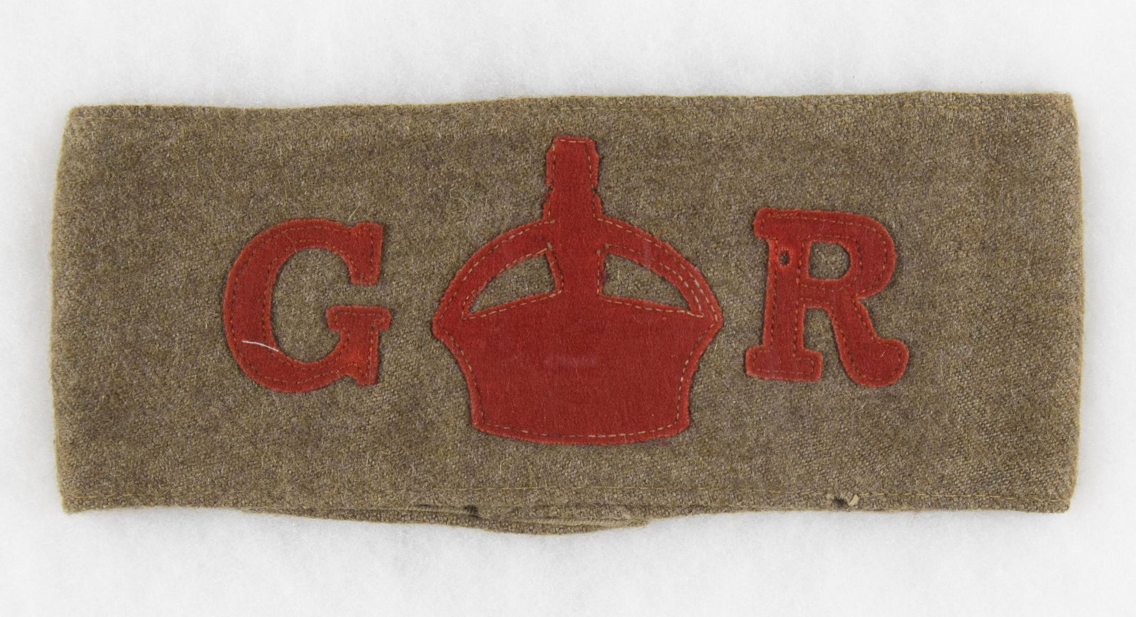 BRITISH WORLD WAR I VOLUNTEER TRAINING CORPS ARMBAND (1 of 3)