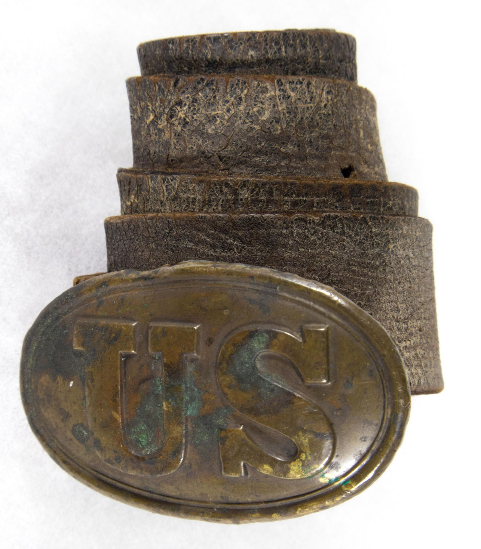 INDIAN WARS LEATHER BELT (1 of 3)