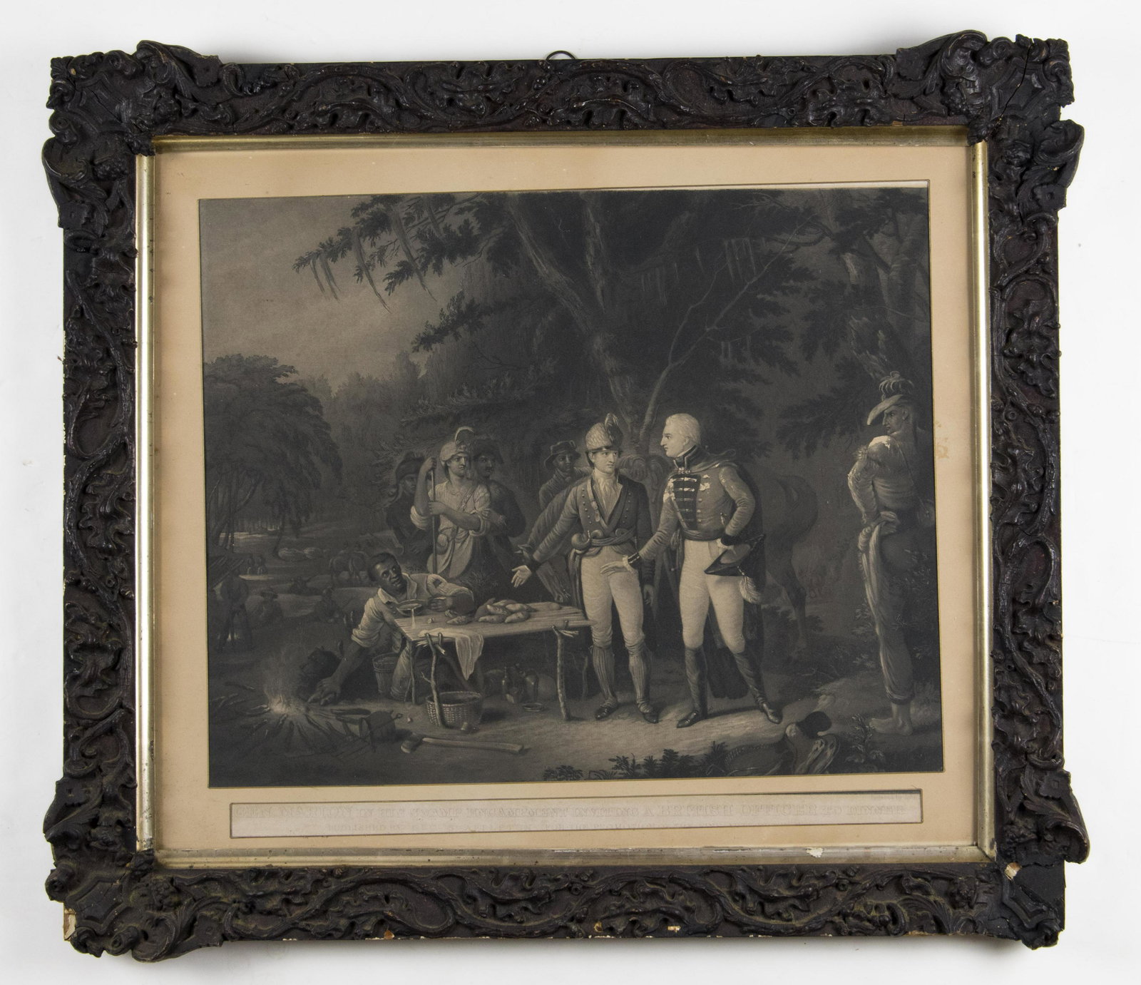 JOHN SARTAIN ENGRAVING OF FRANCIS MARION (1 of 1)