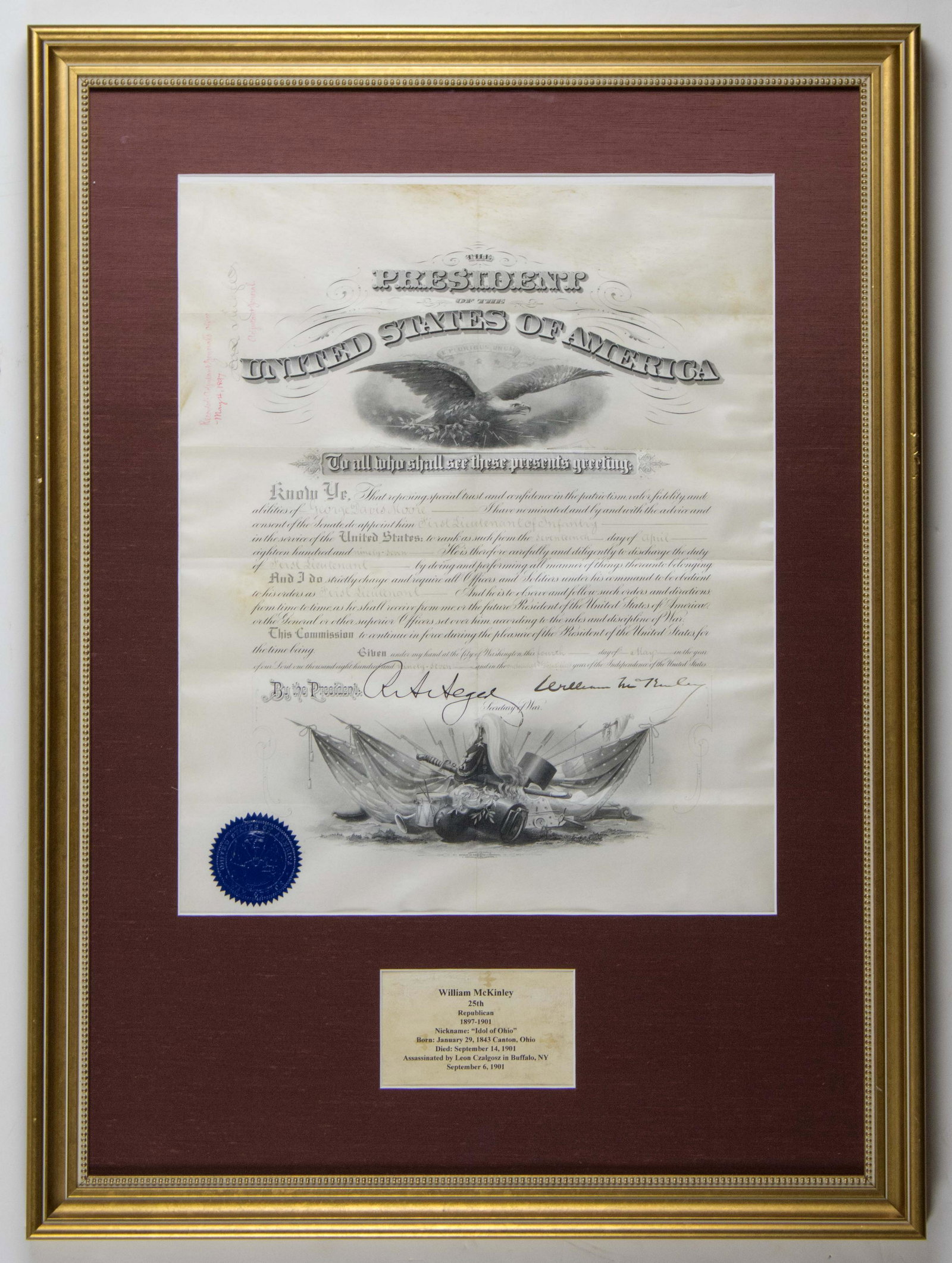 WILLIAM MCKINLEY (1 of 3)