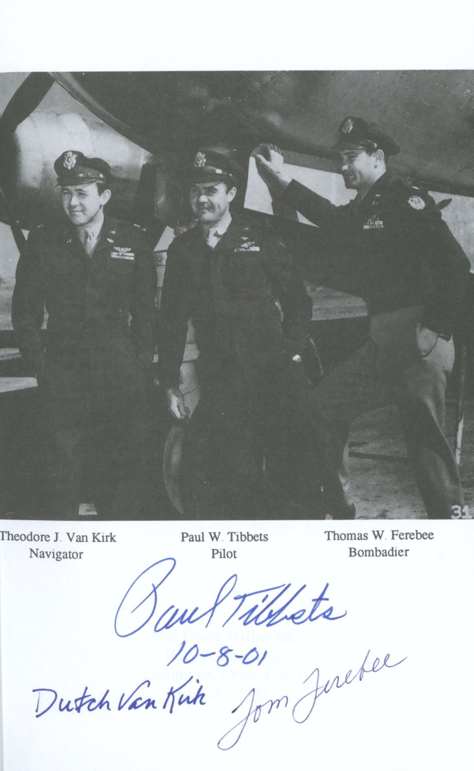 ENOLA GAY CREWMEMBERS (1 of 2)