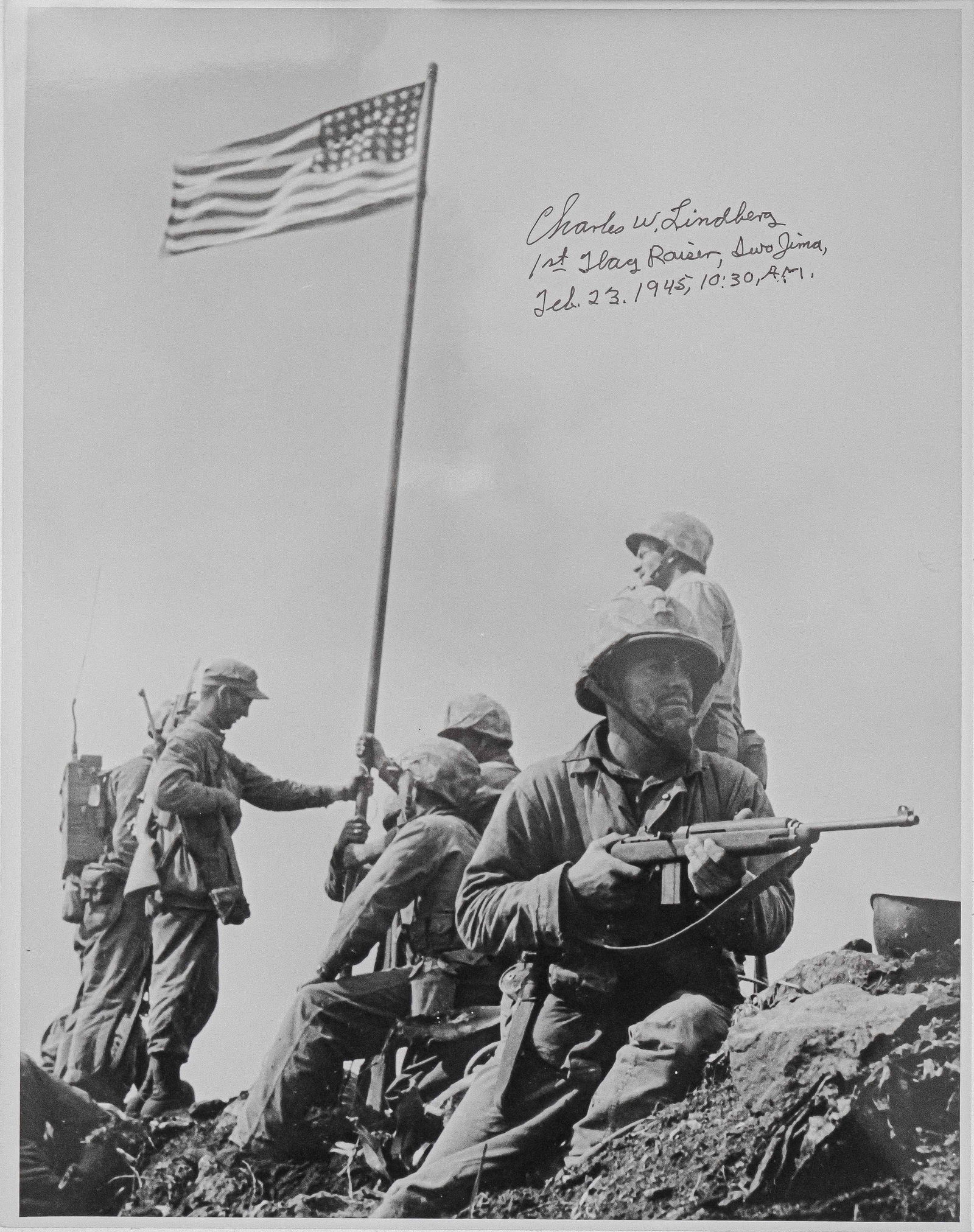 (IWO JIMA) CHARLES W. LINDBERG (1 of 1)