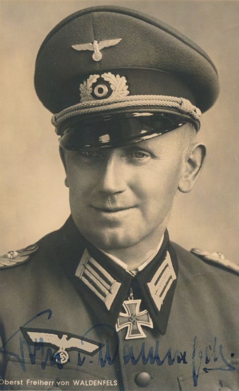 RUDOLF FREIHERR VON WALDENFELS (1 of 1)