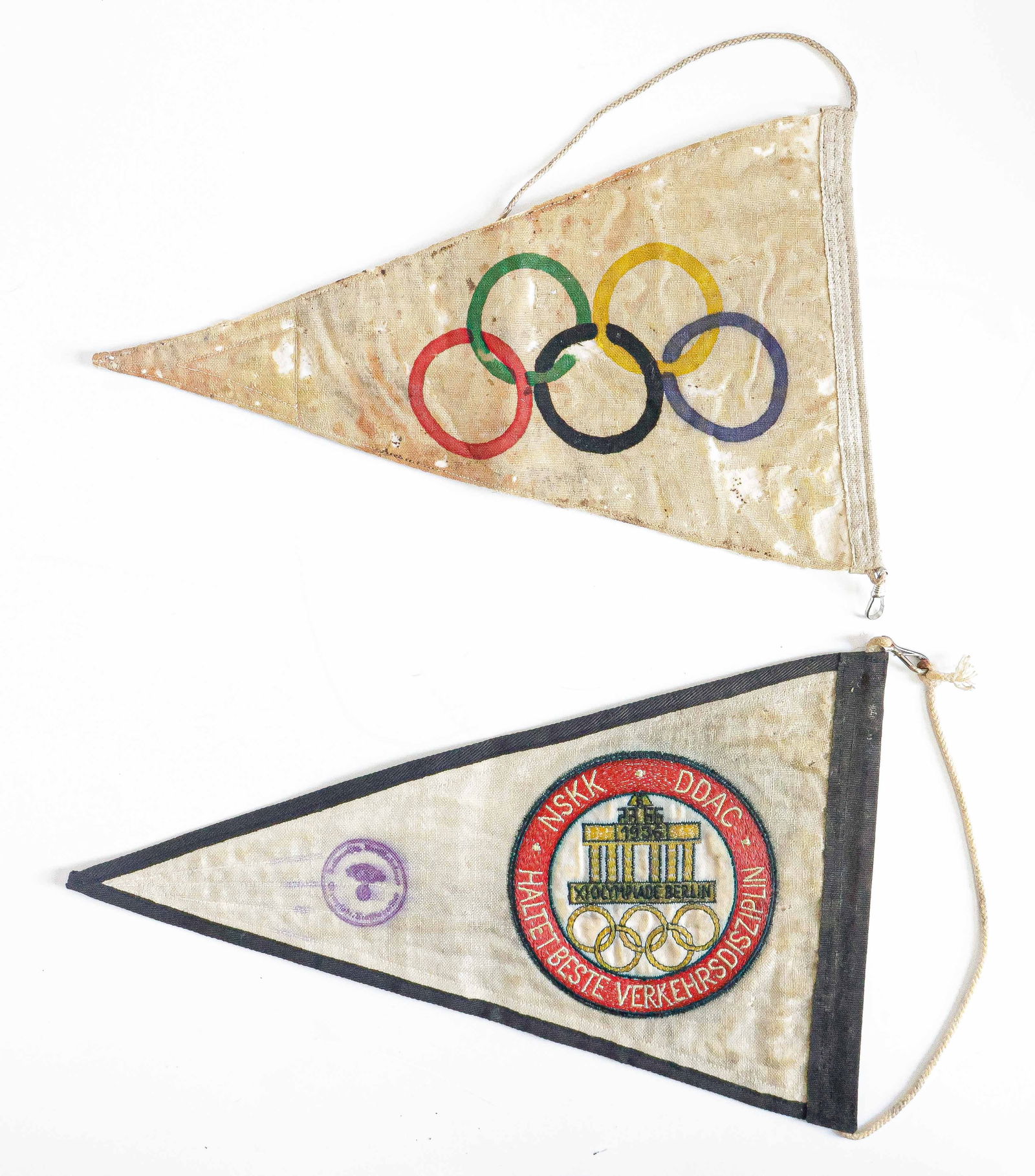 1936 BERLIN OLYMPICS PENNANTS (2) (1 of 2)