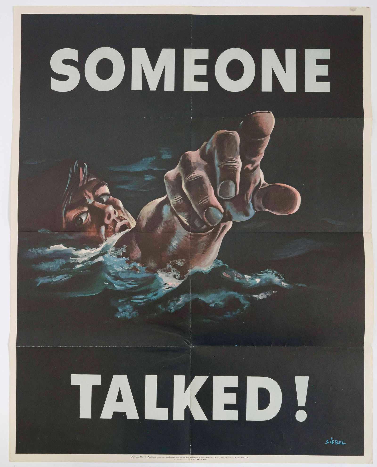AMERICAN PROPAGANDA POSTER (1 of 3)