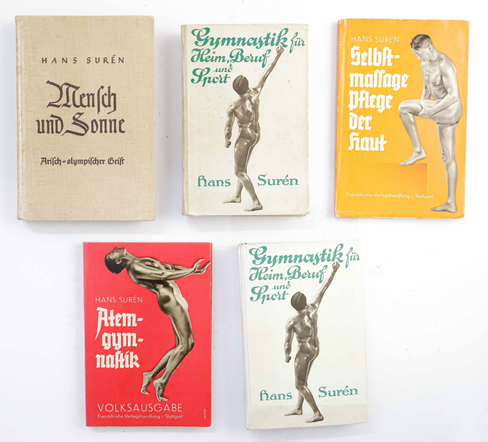 NAZIS AND NUDISM: EXERCISE BOOKS (5) (1 of 3)