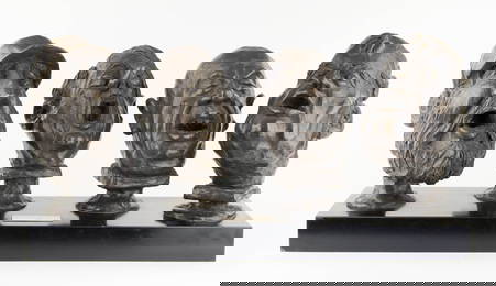 RUBE GOLDBERG'S BRONZE 'THE FOUR WINDS'