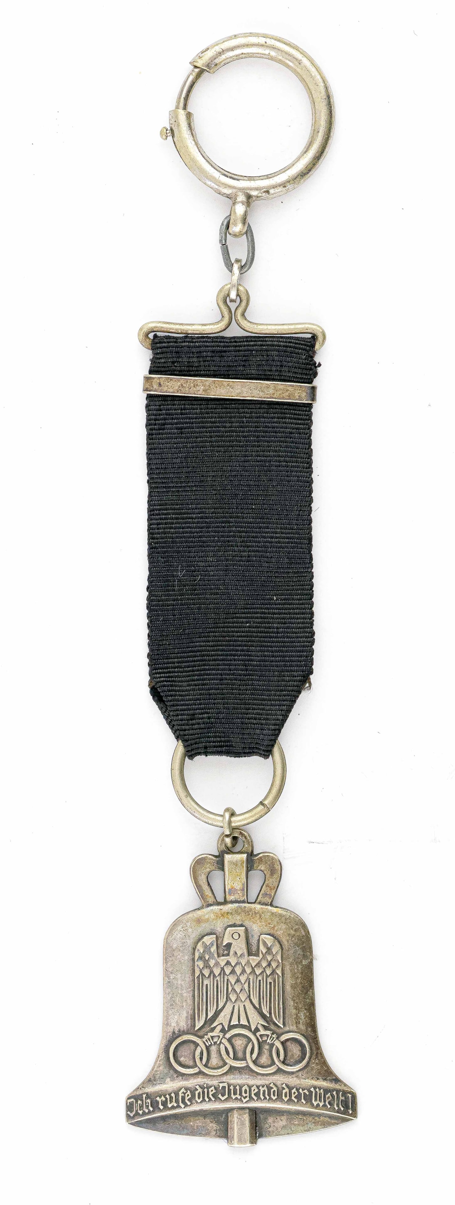 1936 BERLIN OLYMPICS SOUVENIR BELL MEDAL (1 of 2)