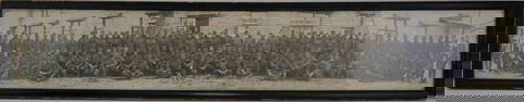 U.S. ARMY COMPANY A, 349TH MACHINE GUN BATTALION, 92ND DIVISION GROUP PHOTO