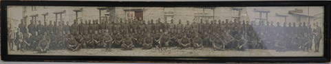 U.S. ARMY COMPANY A, 349TH MACHINE GUN BATTALION, 92ND DIVISION GROUP PHOTO