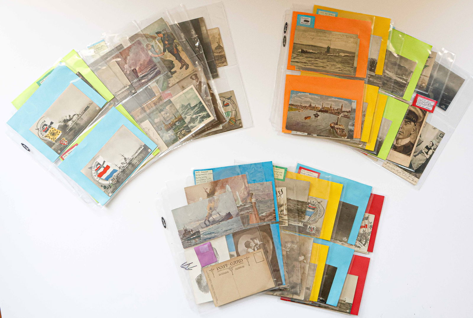 GERMAN WORLD WAR I NAVY POSTCARDS (40+) (1 of 1)