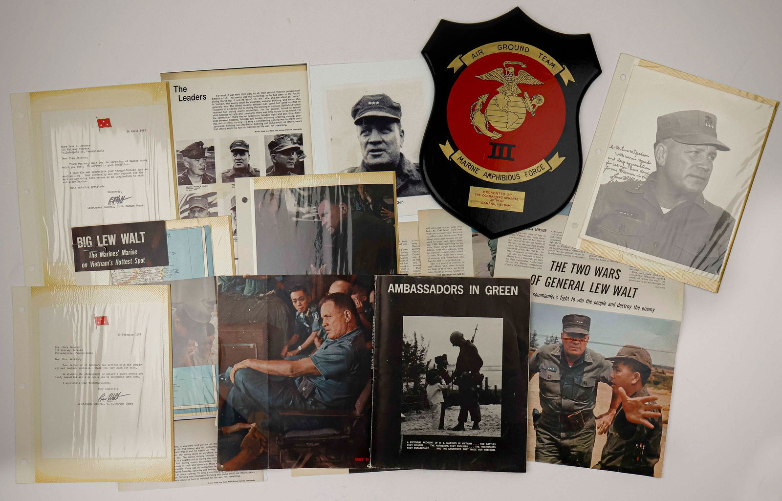 LIEUTENANT GENERAL LEWIS W. WALT (1 of 4)