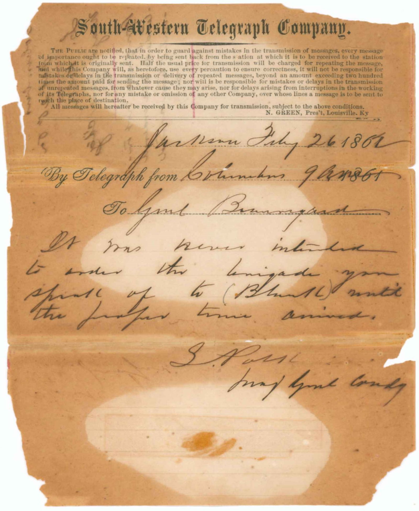 (LEONIDAS POLK) (1 of 1)