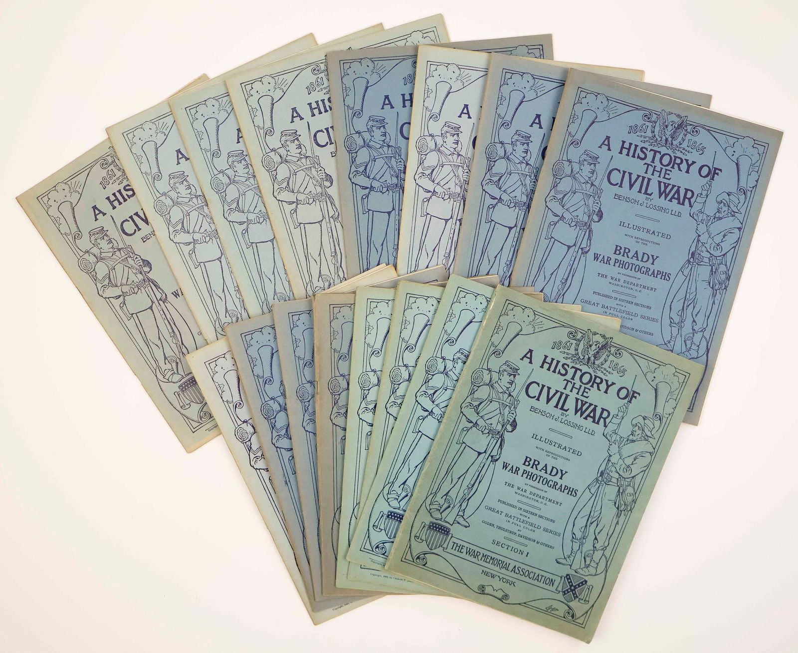 A HISTORY OF THE CIVIL WAR 1851-1865 (16) (1 of 5)