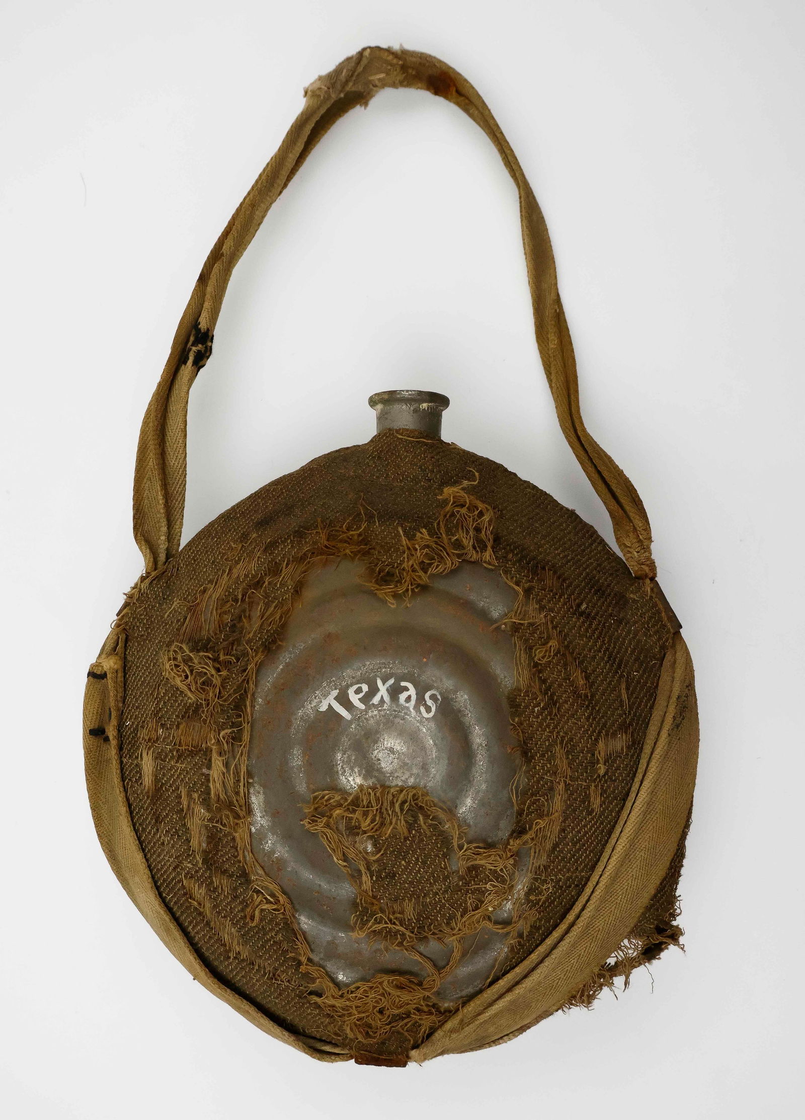 CIVIL WAR-ERA 'TEXAS' CANTEEN (1 of 2)