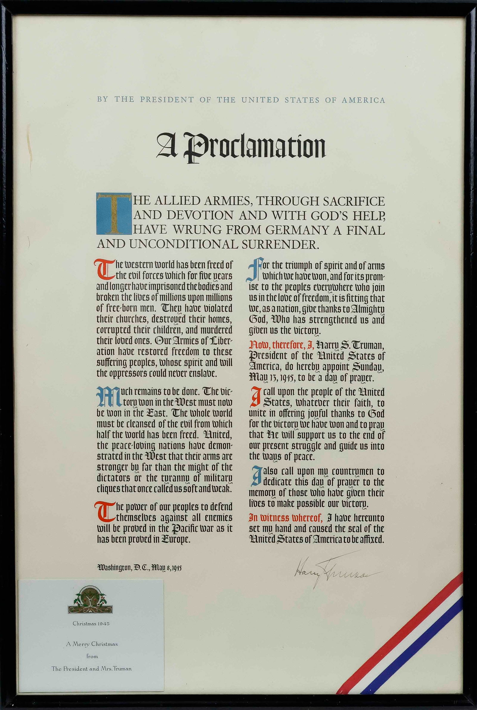 HARRY S. TRUMAN (1 of 3)