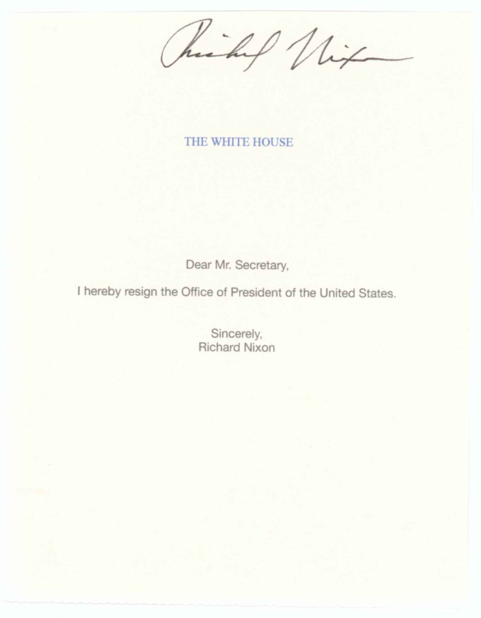 RICHARD M. NIXON (1 of 1)