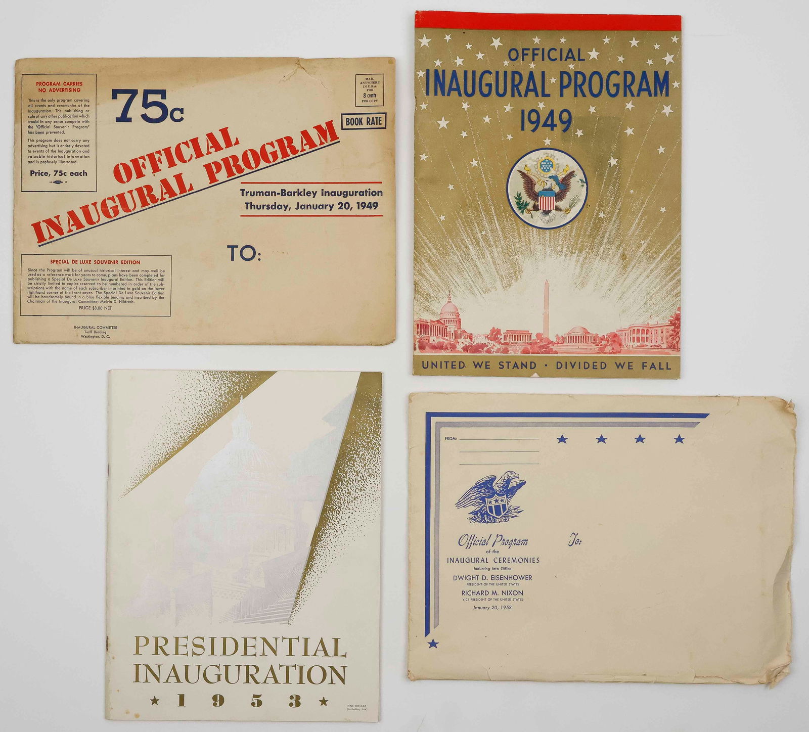 PRESIDENTIAL INAUGURAL INVITATION AND PROGRAMS (3) (1 of 3)