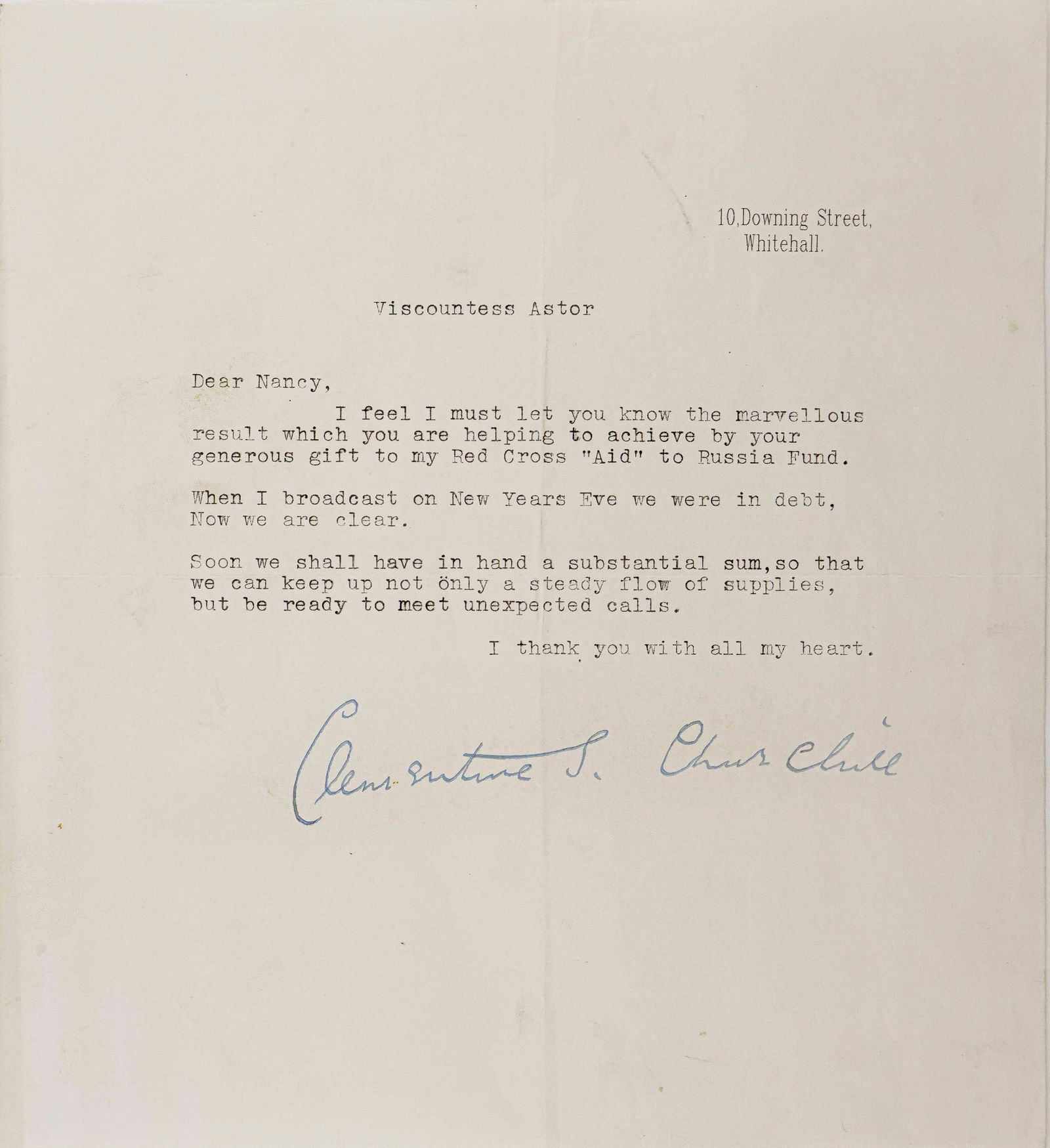 CLEMENTINE S. CHURCHILL (1 of 1)