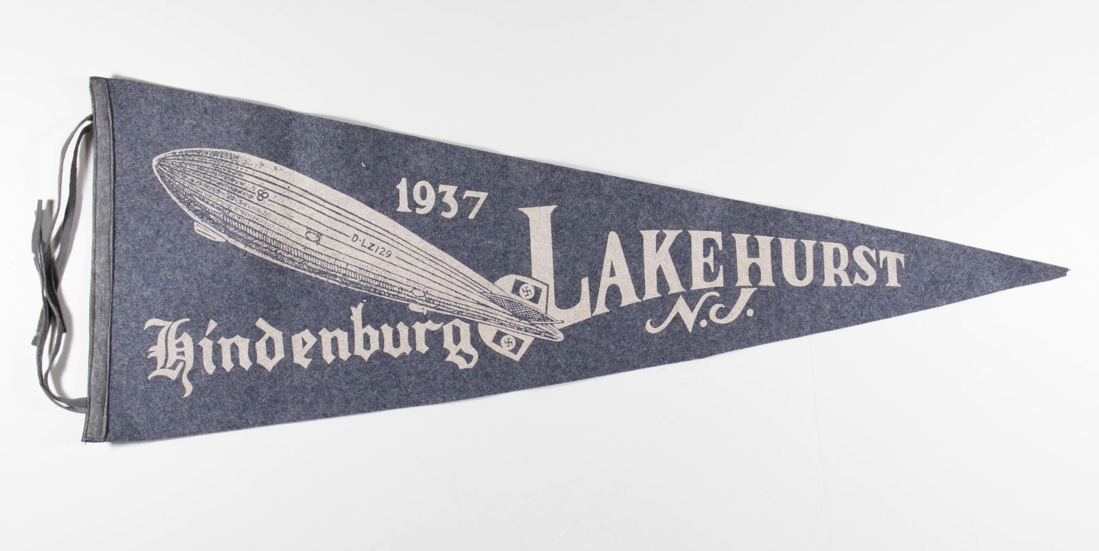 1937 HINDENBURG LAKEHURST PENNANT (1 of 2)